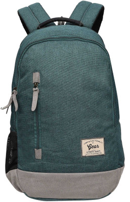 

Gear Campus 8 24 L Backpack(Green, Grey)