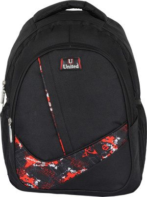 

United Bags Big Tick All 35 L Medium Laptop Backpack(Orange, Black), Orange and black
