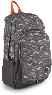 

Puma Backpack(Grey, Blue), Glacier gray-factured camo