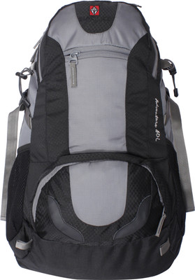 

Black Ice 9002 40 L Backpack(Black, Grey), Drizzy grey