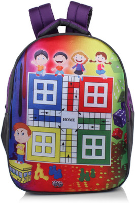 

Suntop Ludo Game 27 L Free Size Backpack(Grey)