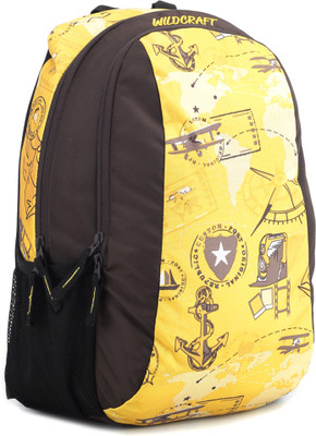 

Wildcraft Rovo VO Backpack(Multicolor), Yellow