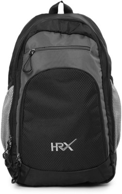 

HRX by Hrithik Roshan Premium 2.2 L Backpack(Black, Grey)