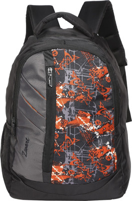 

Zwart 114114 25 L Free Size Backpack(Grey, Black), Orange