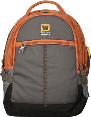 

Liviya Sb1122lv 30 L Backpack(Grey, Orange)