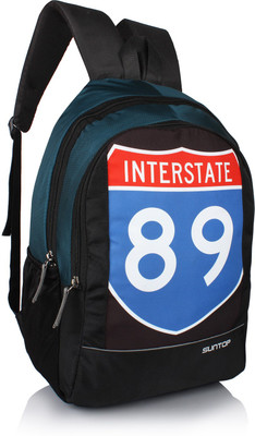 

Suntop Sportstar 20 L Backpack(Black, Blue)