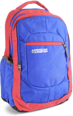 

American Tourister AMT 2016 - Ebony Backpack(Blue, Red)