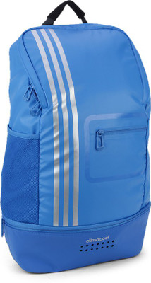 

ADIDAS free size Backpack(Black, Blue, Silver), Shoblu/msilve/msilve