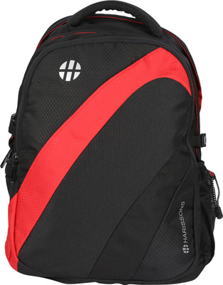 

Harissons Pinnacle 37 L Free Size Backpack(Red, Black), Red and black