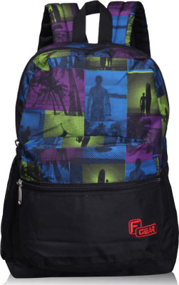 

F Gear Kegger Printed 17 L Backpack(Multicolor), Black