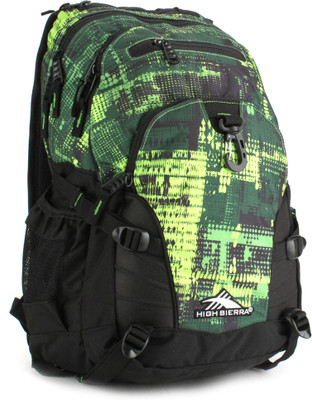 

High Sierra Loop Laptop Backpack(Multicolor), Black