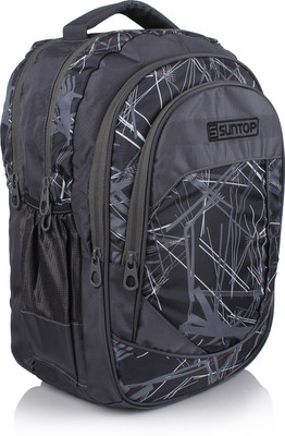 

Suntop Metro 30 L Medium Backpack(Grey), Grey;grey print