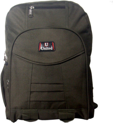 

United Bags Extra Sewing Strap 35 L Medium Backpack(Green), Army green