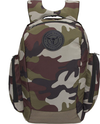

Urban Tribe Combat 33 L Laptop Backpack(Multicolor), Camo green