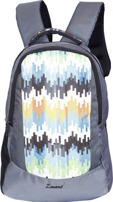 

Zwart FAZER 25 L Backpack(Grey), Grey printed