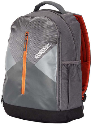 

American Tourister AMT 2016 - Ebony Backpack(Grey, Orange)