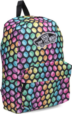 

Vans REALM Backpack(Multicolor), (late night) black/macaroons