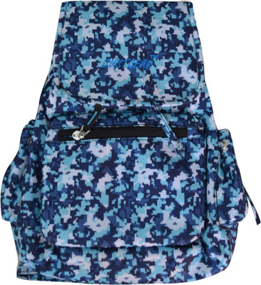 

JustGear Backpack-JG_103_White 20 L Backpack(White, Blue), White and blue