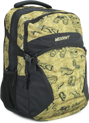 

Wildcraft Stroll EQ 30 L Backpack(Black, Yellow), Olive
