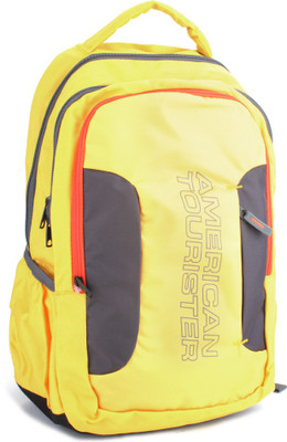 

American Tourister Zookie 03 Backpack(Yellow), Yellow/grey