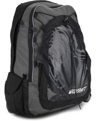

Wildcraft Meteor 27.5 L Medium Backpack(Black), Grey