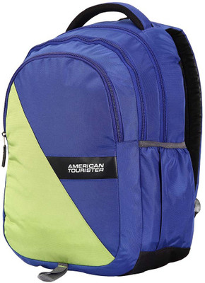 

American Tourister AMT 2016 - Encarta Laptop Backpack(Blue, Green)