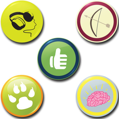 

Capturing Happiness Signs & Symbols Badge