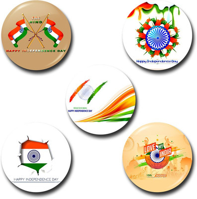 

Capturing Happiness Patriotic Badge