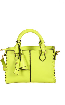 

India Unltd Lemon Green Handbag IULBG11LGHB School Bag(Lemon Green, 5 L)