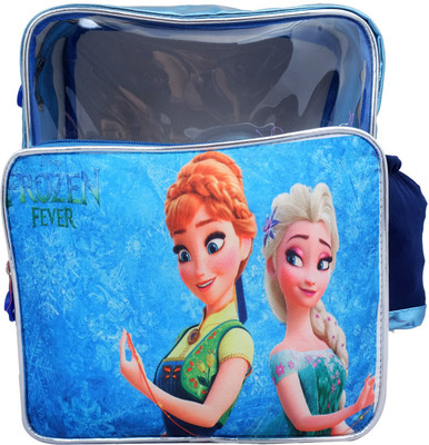 

Super Drool Blue Cartoon Love_2 School Bag(Blue, 4 L)