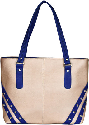

Look @me White with Royal Blue Design Shoulder Bag(White, 5 L)
