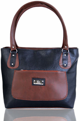 

Lambency LB1011-Hand-held Bag-Black::Brown School Bag(Black, Brown, 10 inch)