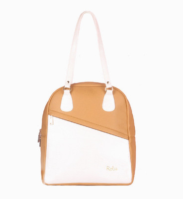 

Reba Reba Beautiful Backpack Bag For Women-(Tan-White) Backpack(Tan, White, 5 inch)