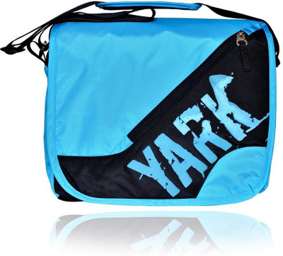 

Yark Messenger Bag 2101 Waterproof School Bag(Blue, 13 inch)