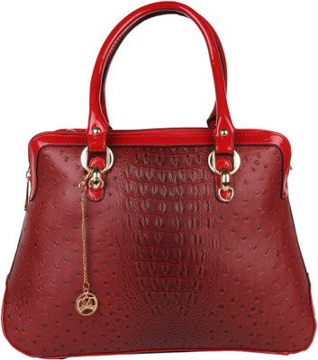 

Moedbuille Red Letherette Handbag [MBHB00044] Shoulder Bag(Red, 10 inch)