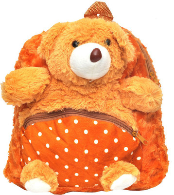 

Hawai Small teddy Soft School Bag(Brown, Yellow, 6 L)