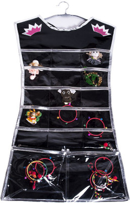 

Lill Pumpkins Black Crown accessories organizer Waterproof Multipurpose Bag(Black, 14 inch)