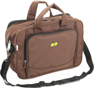 

REDICAL FILE BAG Waterproof Shoulder Bag(Brown, 10 L)