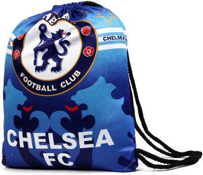 

Babyoodles Blue Chelsea Drawstring Bag For Kids Backpack(Multicolor, 18 inch)