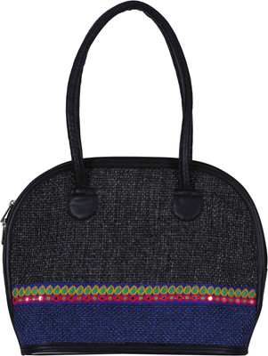 

Jute Tree JB336-RAJDHANI BAG Multipurpose Bag(Black, 1 inch)