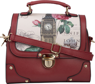 

Legal Bribe Women Casual Red PU Sling Bag