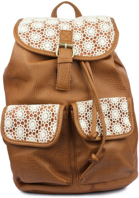 

Histeria Nit-Bag-Brown Backpack(Brown, 15 L)