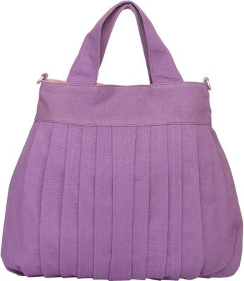 

Voaka CANVAS Waterproof School Bag(Purple, 26 L)
