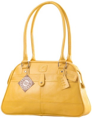 

eZeeBags Professional in look & feel this handbag is to enhance your professionalism in style & elegance YA825v1 Shoulder Bag(Yellow, 1 L)