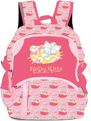 

Hello Kitty by Bag Waterproof School Bag(Pink, 19 inch)