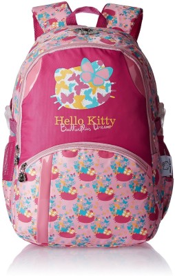 Hello Kitty MBE-HKP056 (Secondary 3rd Std Plus) Waterproof School Bag(Pink, 19 inch)