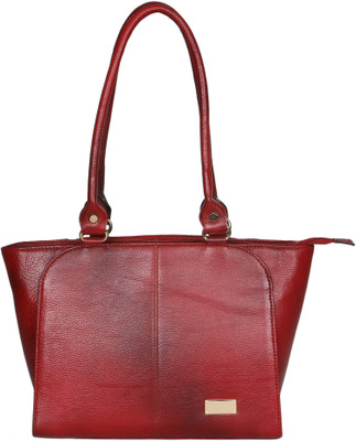 

LEATHER COLLECTION LC0048MAROON Shoulder Bag(Maroon, 10 inch)
