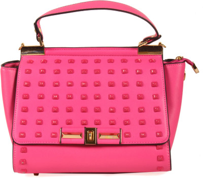 

India Unltd Deco Pink Handbag IULBG18PIHB School Bag(Pink, 5 L)