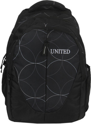 

U United Centre Chain Circles Waterproof Backpack(Black, 12 L)