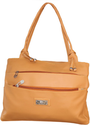 

La Polo La Polo Expandable C-1 Shoulder Bag Waterproof Shoulder Bag(Camel, 15 inch)